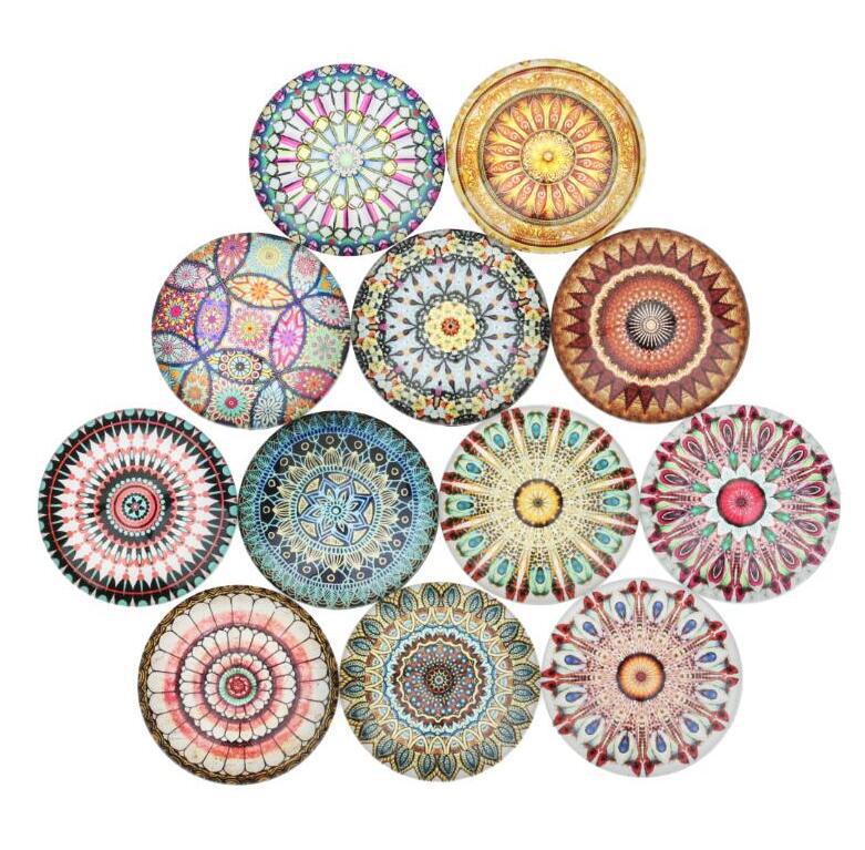 Cuentas de vidrio de gema de 20 piezas de 20 piezas al por mayor